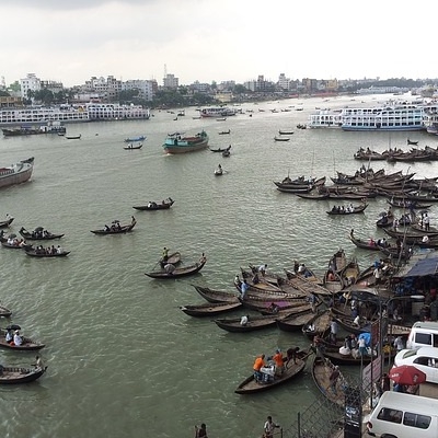 Navigazione sul Brahmaputra 